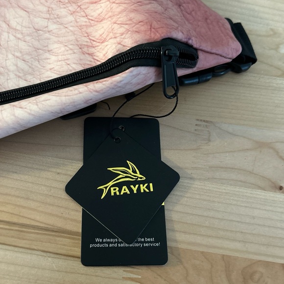 Beer Belly Bag Fanny Pack Novelty Dad Bod Hairy Waist Bag Gag Gift Humorous Joke - Picture 3 of 5